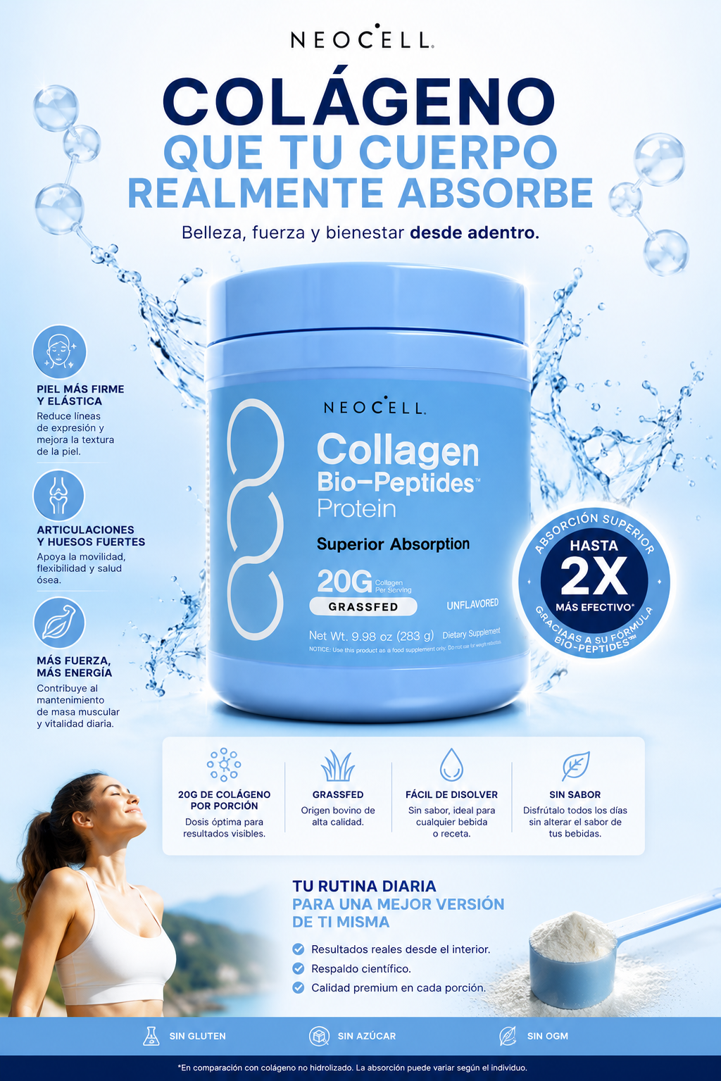 Neocell Collagen Peptides 283 G Mini